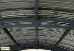 Carport En Aluminium Et Polycarbonate Atlas 14 M² -Abriet Mobilier Soldes Boutique details toiture carport aluminium palram atlas