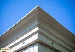 Tonnelle De Jardin En Aluminium Et Acier Galvanisé Striano 10,78 M² -Abriet Mobilier Soldes Boutique details tonnelle metal sojag striano 10m2