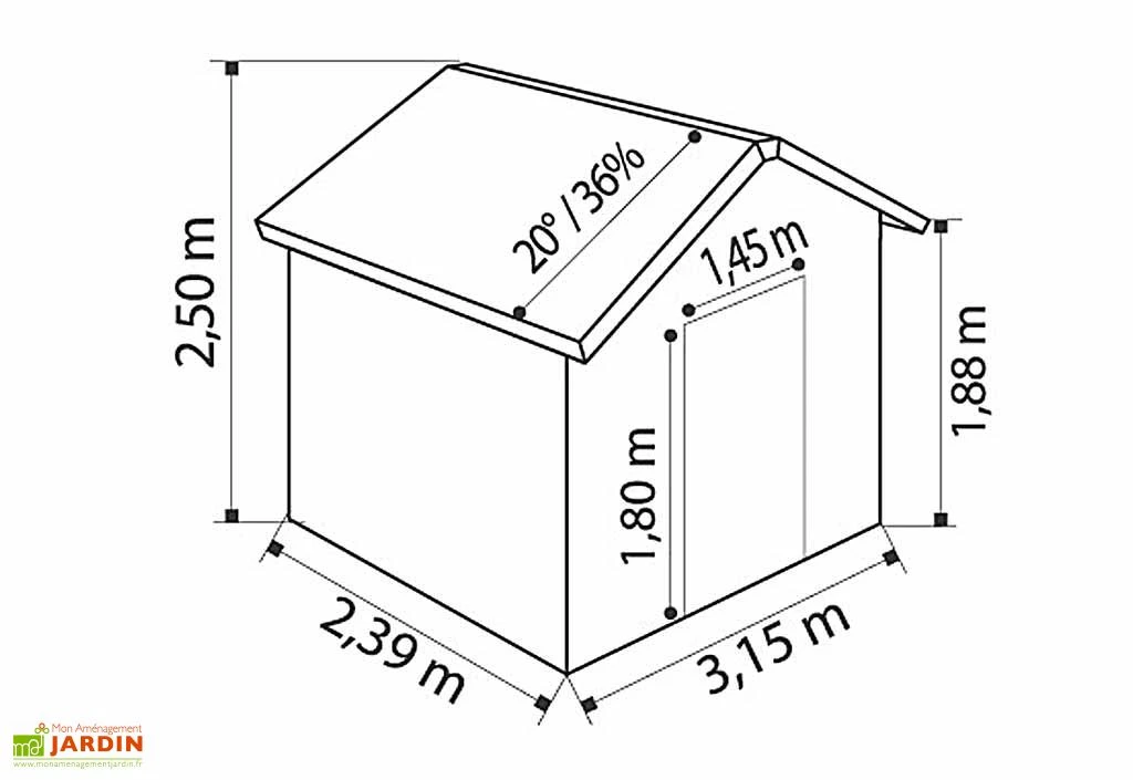 Grosfillex Abri De Jardin PVC Deco 7,53 M² 4 Grosfillex Abri De Jardin PVC Deco 7,53 M² – Image 4