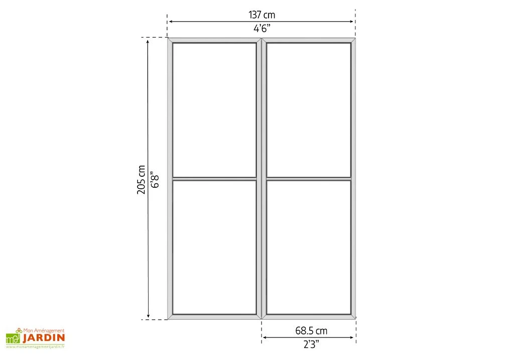 Porte Moustiquaire Pour Ledro, Garda Et Sanremo | Palram – Canopia 4 Porte Moustiquaire Pour Ledro, Garda Et Sanremo | Palram – Canopia – Image 4
