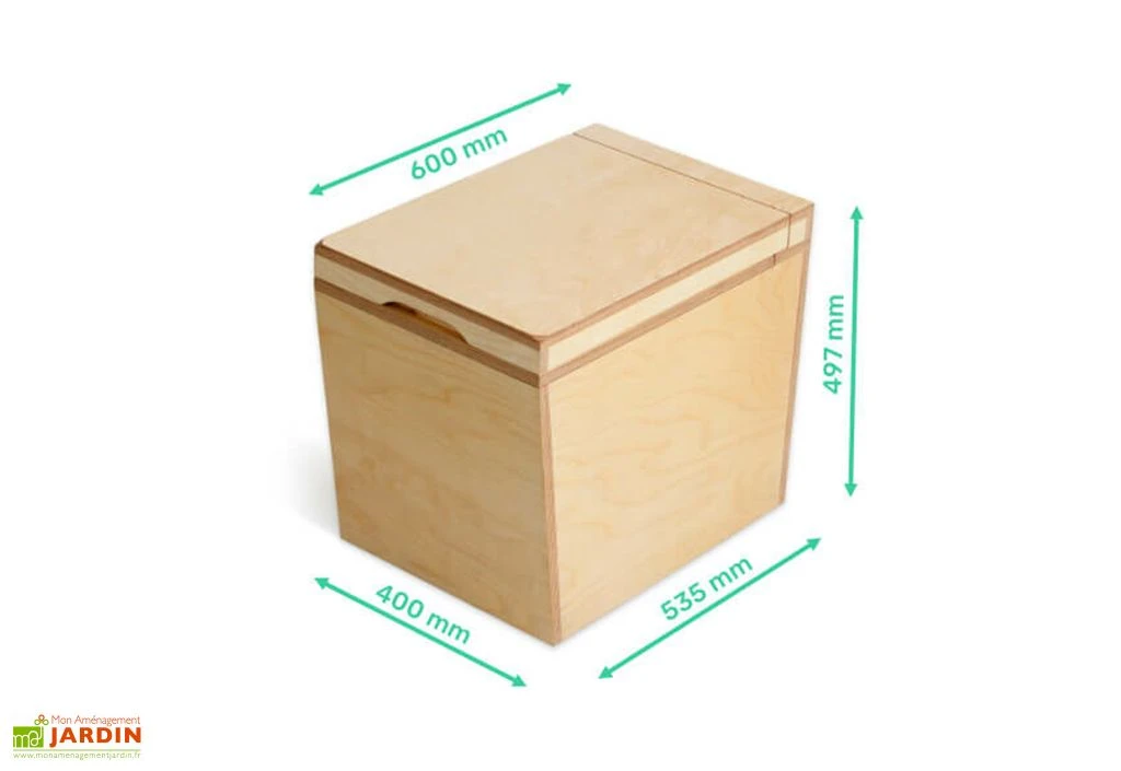 Toilettes Sèches à Séparation En Bois - TROBOLO LuweBlœm 3 Toilettes Sèches à Séparation En Bois - TROBOLO LuweBlœm – Image 3