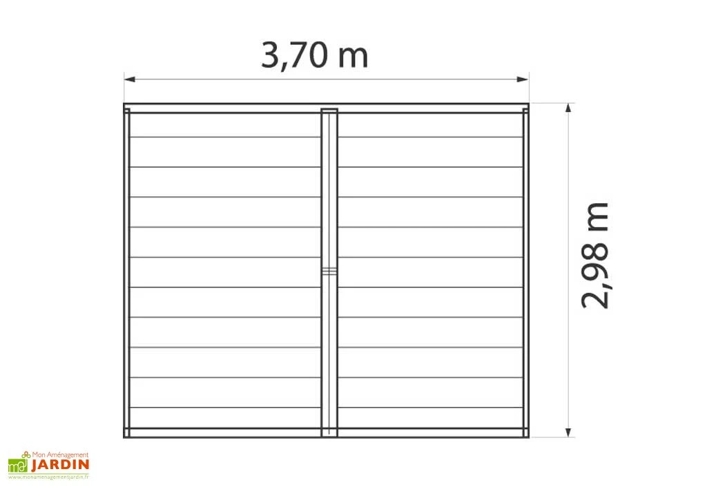 Grosfillex Abri De Jardin PVC Utility 7,5 5 Grosfillex Abri De Jardin PVC Utility 7,5 – Image 5