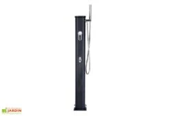 Douche Solaire 20 L En Aluminium Jolly Go - Anthracite -Abriet Mobilier Soldes Boutique douche piscine aluminium jolly go anthracite