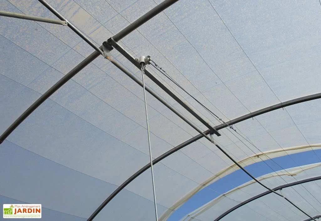 Serre Professionnelle Richel En Acier Et Polyéthylène 8 X 50 M 3 Serre Professionnelle Richel En Acier Et Polyéthylène 8 X 50 M – Image 3