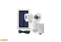 Kit Éclairage Solaire Avec Détecteur De Mouvement 2 Spots