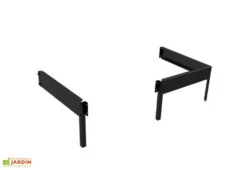 Halls Embase Pour Serre Adossée Qube Lean-to 24 En Acier Galvanisé