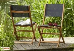 Salon De Jardin Carré 4 Places En Bois D'acacia 10 Salon De Jardin Carré 4 Places En Bois D'acacia -Abriet Mobilier Soldes Boutique ensemble mobilier jardin acacia t4c4 3