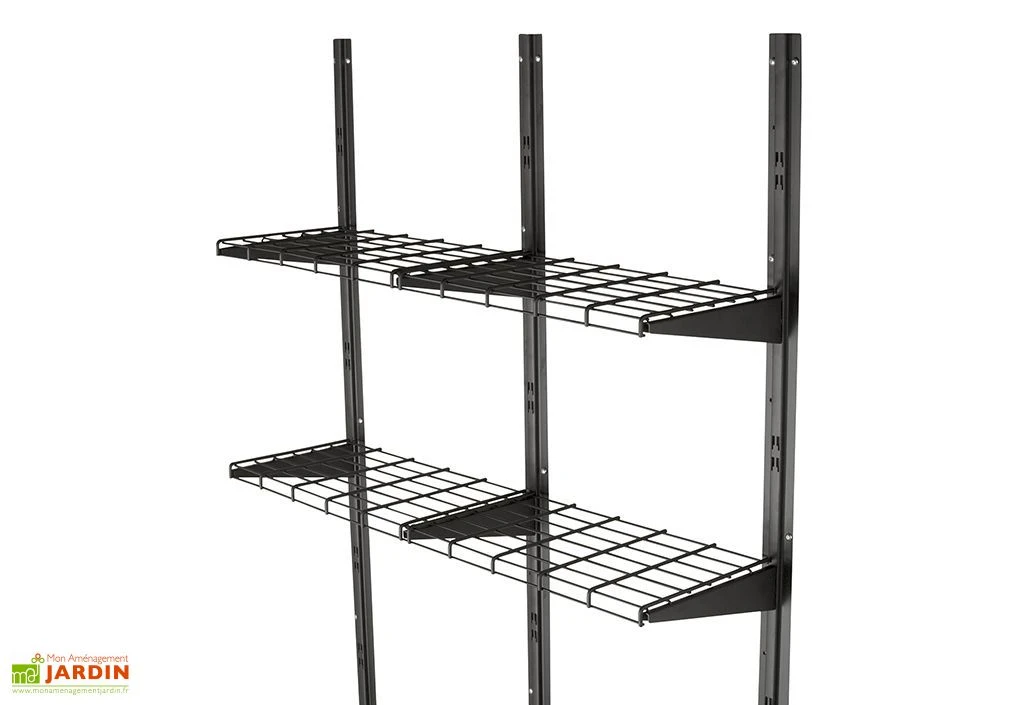 Etagères Pour Abri De Jardin PVC Suncast (lot De 2) 2 Etagères Pour Abri De Jardin PVC Suncast (lot De 2) – Image 2