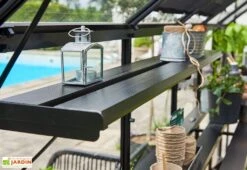 Étagère En Aluminium Pour Serre De Jardin Halls Qube 20 X 125 Cm