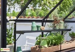 Étagère En Aluminium Pour Serre De Jardin Halls Qube 20 X 125 Cm -Abriet Mobilier Soldes Boutique etagere aluminium serre jardin halls qube 20 125 cm 2