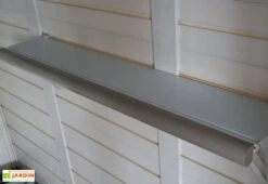 Kit 2 Etagères Pour Abri De Jardin En PVC Evo -Abriet Mobilier Soldes Boutique etagere evo abri jardin pvc garofalo