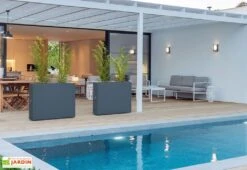 Jardinière En Métal Avec 3 Niveaux De Contenance - 100 X 25 X 80 Cm