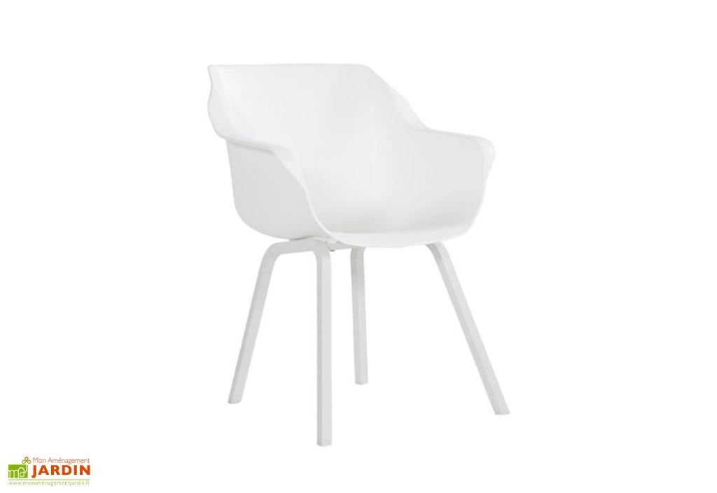 Fauteuil De Jardin En Aluminium Et Résine Sophie Element (Lot De 2) 2 Fauteuil De Jardin En Aluminium Et Résine Sophie Element (Lot De 2) – Image 2