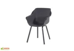 Fauteuil De Jardin En Aluminium Et Résine Sophie Element (Lot De 2) 8 Fauteuil De Jardin En Aluminium Et Résine Sophie Element (Lot De 2) -Abriet Mobilier Soldes Boutique fauteuil jardin aluminium resine sophie element 3