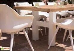 Fauteuil De Jardin En Aluminium Et Résine Sophie Studio (Lot De 2) 5 Fauteuil De Jardin En Aluminium Et Résine Sophie Studio (Lot De 2) -Abriet Mobilier Soldes Boutique fauteuil jardin aluminium resine sophie studio 2