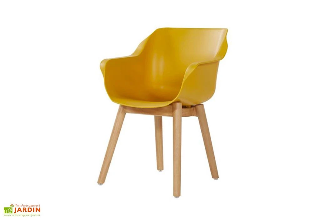 Fauteuil De Jardin En Bois De Teck Et Résine Sophie Teak (Lot De 2) 1 Fauteuil De Jardin En Bois De Teck Et Résine Sophie Teak (Lot De 2)