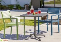 Fauteuil De Jardin Empilable En Aluminium Gaston (4 Coloris) 9 Fauteuil De Jardin Empilable En Aluminium Gaston (4 Coloris) -Abriet Mobilier Soldes Boutique fauteuil jardin empilable aluminium gaston 4 coloris 4