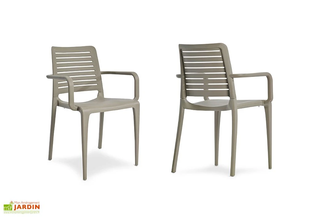 Fauteuil De Jardin Empilable En Polypropylène Renforcé – Park 6 Fauteuil De Jardin Empilable En Polypropylène Renforcé – Park – Image 6