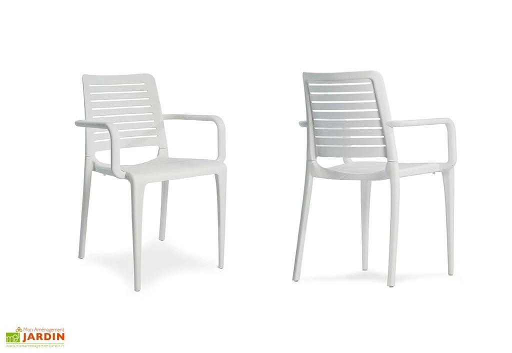 Fauteuil De Jardin Empilable En Polypropylène Renforcé – Park 2 Fauteuil De Jardin Empilable En Polypropylène Renforcé – Park – Image 2