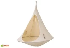 Cacoon D’intérieur Suspendu En Toile ∅ 1,5 M -Abriet Mobilier Soldes Boutique fauteuil suspendu hamac tente cacoon 150cm tipi tissu blanc