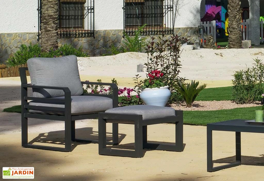 Hevea Salon De Jardin Bas En Aluminium Piave – 4 Places 3 Hevea Salon De Jardin Bas En Aluminium Piave – 4 Places – Image 3