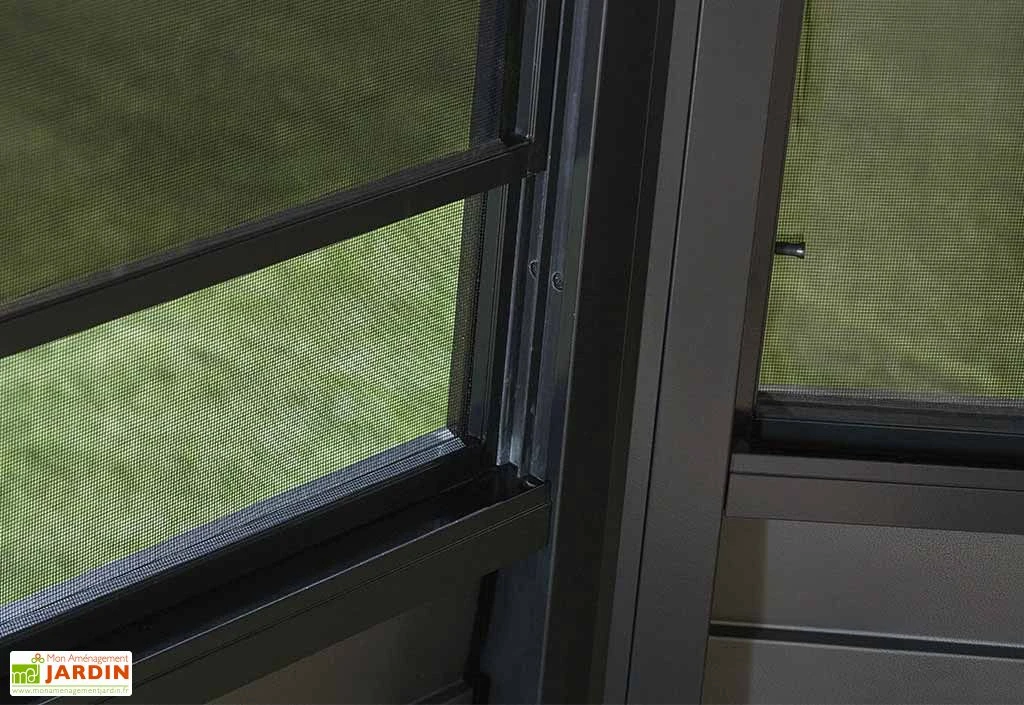 Pavillon De Jardin Fermé En Aluminium Et Acier Galvanisé Charleston 14,7 M² 5 Pavillon De Jardin Fermé En Aluminium Et Acier Galvanisé Charleston 14,7 M² – Image 5