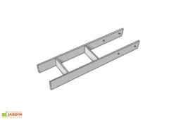 Kit D'Ancrage Sol Béton Pour Carports Modulables Solid