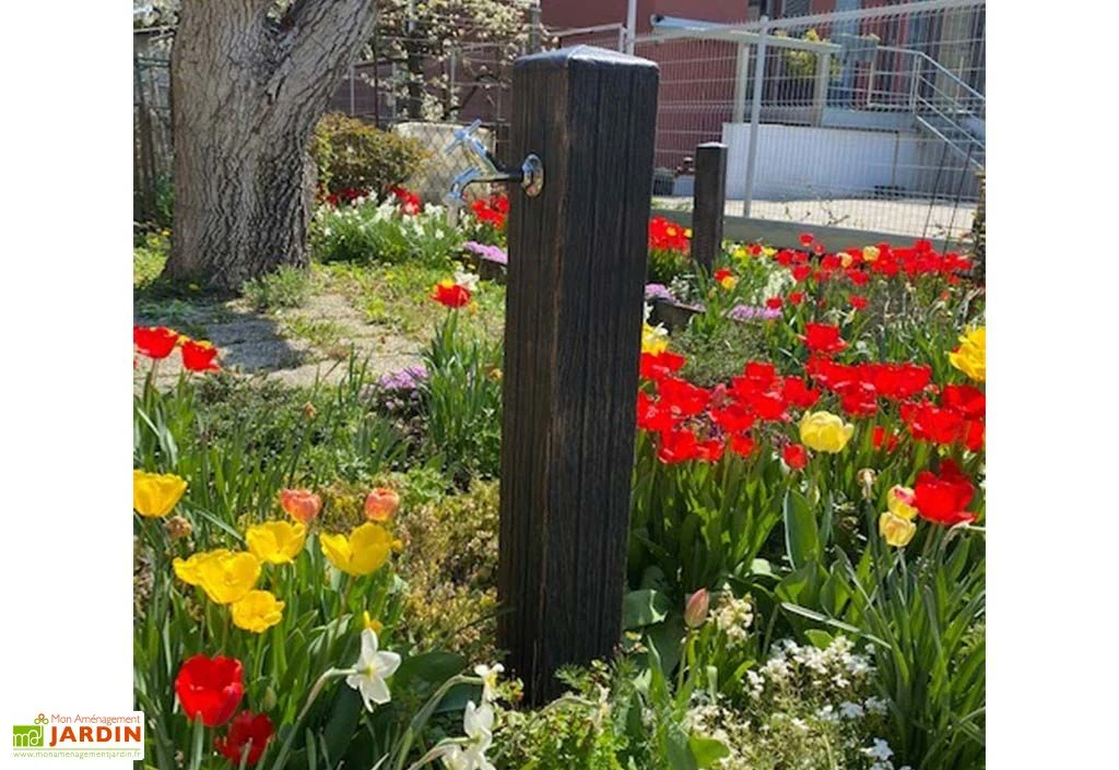 Roto Fontaine De Jardin En Polyéthylène Zeus – 14 X 14 X 93 Cm 2 Roto Fontaine De Jardin En Polyéthylène Zeus – 14 X 14 X 93 Cm – Image 2