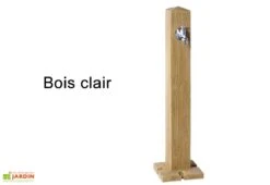 Garantia Fontaine De Jardin En Polyéthylène 100 Cm Wood Imitation Bois -Abriet Mobilier Soldes Boutique fontaine jardin exterieur polyethylene bois 100cm wood garantia 2