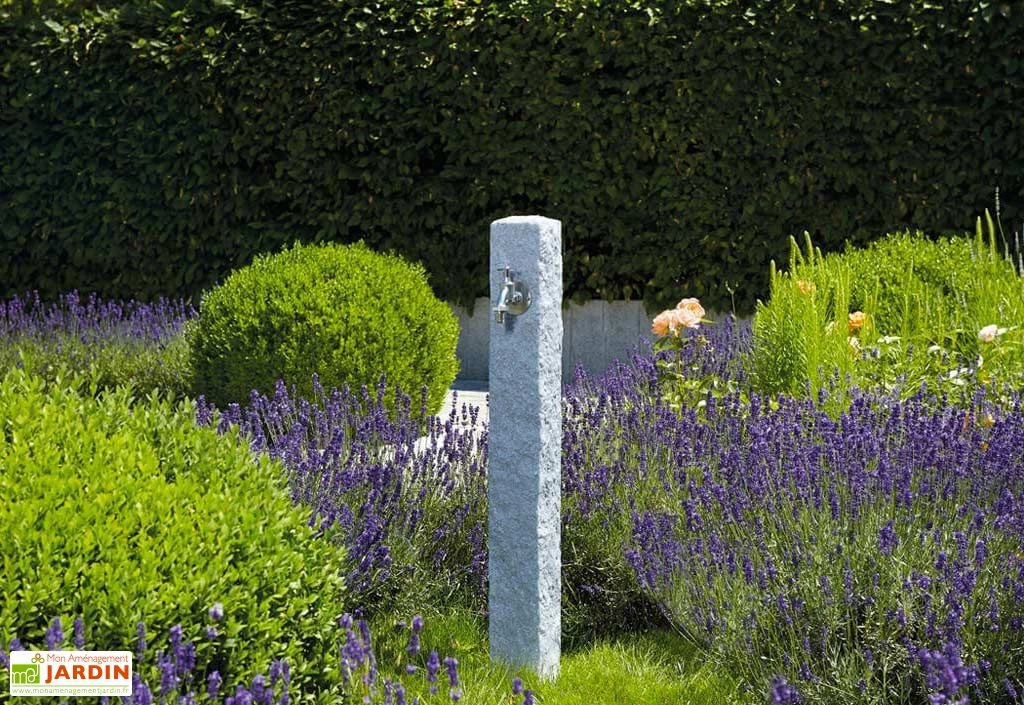 Garantia Fontaine De Jardin En Polyéthylène 100 Cm Granit Imitation Pierre 2 Garantia Fontaine De Jardin En Polyéthylène 100 Cm Granit Imitation Pierre – Image 2