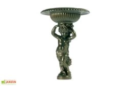 Fontaine De Jardin En Fonte Avec Circuit Fermé - Angelot