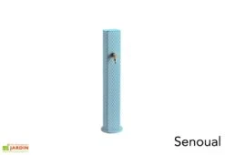 Fontaine De Jardin En Fonte Borne Centrale Pixel -Abriet Mobilier Soldes Boutique fontaine jardin fonte dommartin pixel bleu senoual