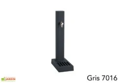 Fontaine De Jardin En Fonte Borne Pixel Avec Vasque -Abriet Mobilier Soldes Boutique fontaine jardin fonte dommartin pixel vasque gris 7016