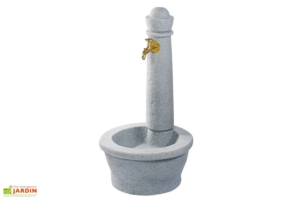 Garantia Fontaine De Jardin En Polyéthylène Imitation Pierre Roma 2 Garantia Fontaine De Jardin En Polyéthylène Imitation Pierre Roma – Image 2