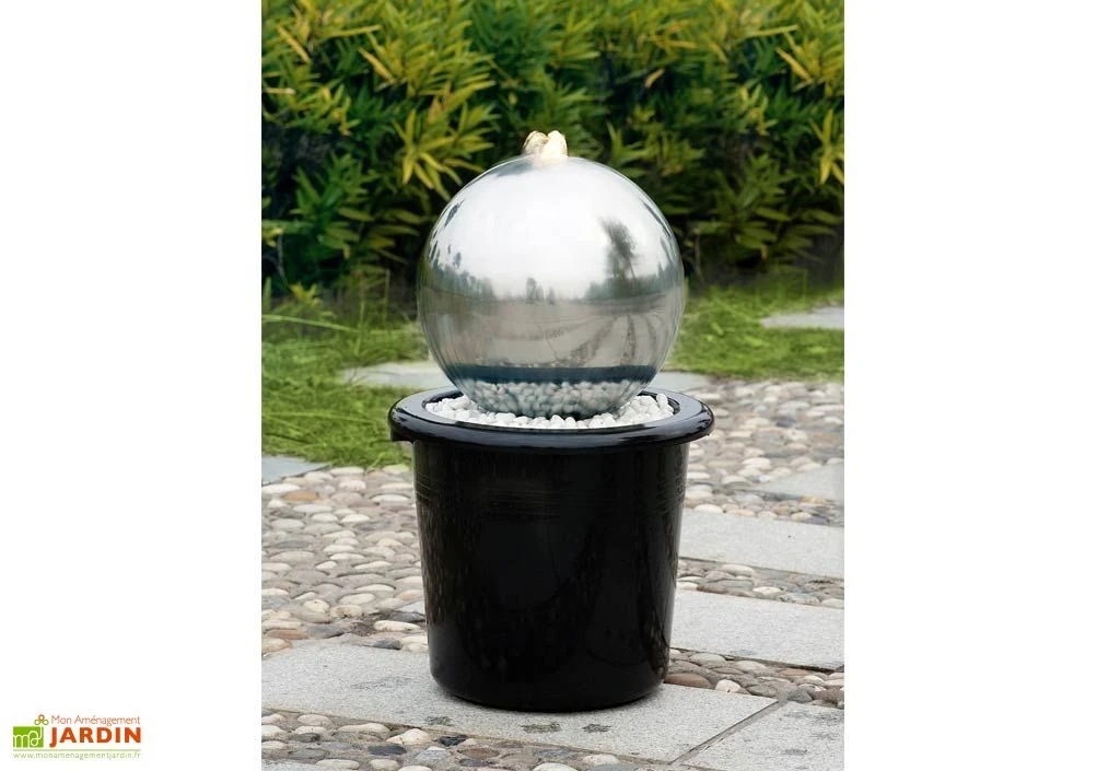 Fontaine Jardin Inox Ocean 2 Fontaine Jardin Inox Ocean – Image 2