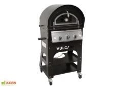 Four Multifonction Barbecue Gaz 5 Brûleurs - Vulcano 3 Premium