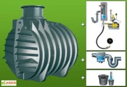 Cuve Recuperateur Eau Clever M 4500 L -Abriet Mobilier Soldes Boutique g0001368 01