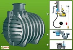 Cuve Recuperateur Eau Clever A 4500 L -Abriet Mobilier Soldes Boutique g0001371 01