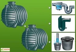 Kit Cuve Recuperateur Eau Enterree 12000 L 9 Kit Cuve Recuperateur Eau Enterree 12000 L -Abriet Mobilier Soldes Boutique g0002028