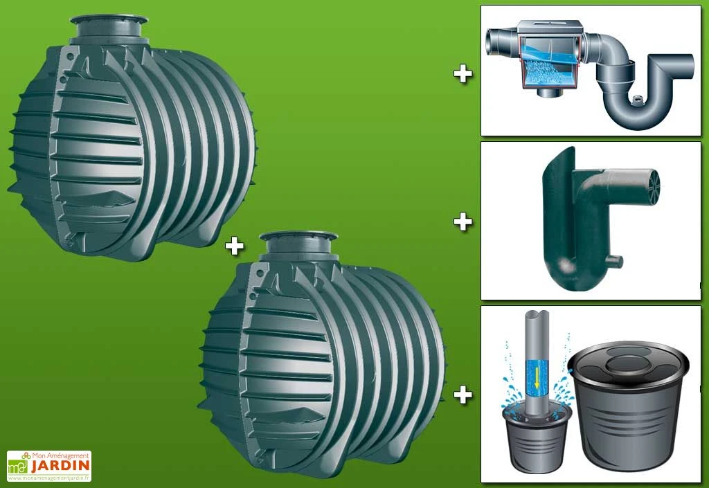 Kit Cuve Recuperateur Eau Enterree 12000 L 5 Kit Cuve Recuperateur Eau Enterree 12000 L – Image 5