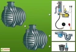 Cuve Recuperateur Eau Clever A 9000 L -Abriet Mobilier Soldes Boutique g0002064 01