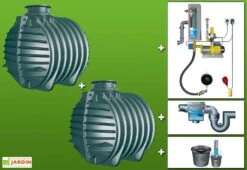 Cuve Recuperateur Eau Clever A 12000 L -Abriet Mobilier Soldes Boutique g0002067 01