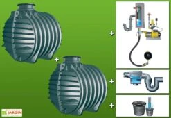 Cuve Recuperateur Eau Clever M 12000 L -Abriet Mobilier Soldes Boutique g0002067 01b