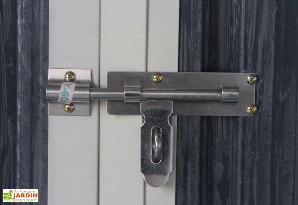 Garage En Métal Look Bois Vieilli 17,47 M² 1 Voiture 6 Garage En Métal Look Bois Vieilli 17,47 M² 1 Voiture – Image 6