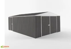Garage En Métal Galvanisé XXL Grande Longueur 20 M² 9 Garage En Métal Galvanisé XXL Grande Longueur 20 M² -Abriet Mobilier Soldes Boutique garage metal acier galvanise xxl