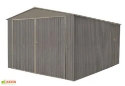 Garage En Métal Look Bois Vieilli 17,47 M² 1 Voiture 8 Garage En Métal Look Bois Vieilli 17,47 M² 1 Voiture -Abriet Mobilier Soldes Boutique garage metal look bois vieilli 480x380cm 4