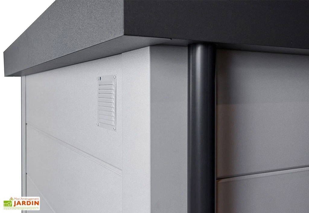 Abri De Jardin En Métal Avec Parois Vitrées Eleganto Plus – 19,3 M² 5 Abri De Jardin En Métal Avec Parois Vitrées Eleganto Plus – 19,3 M² – Image 5