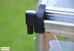 Serre De Jardin En Aluminium Et Polycarbonate Balance – Silver 2,44 M 10 Serre De Jardin En Aluminium Et Polycarbonate Balance – Silver 2,44 M -Abriet Mobilier Soldes Boutique gouttiere serre alu canopia 1