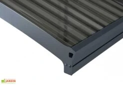 Carport En Aluminium Et Polycarbonate Atlas 14 M² -Abriet Mobilier Soldes Boutique gouttiere toiture carport aluminium palram atlas