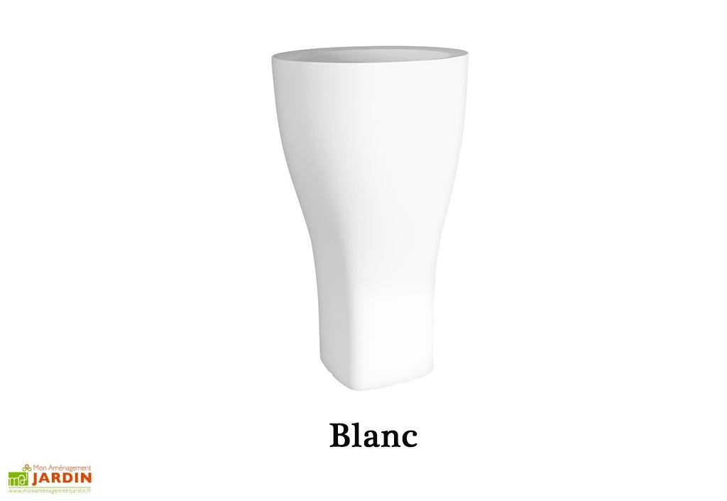 Pot De Fleurs Polyéthylène Domus H85 Ø48 3 Pot De Fleurs Polyéthylène Domus H85 Ø48 – Image 3